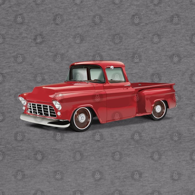 1955 Chevrolet Pickup Classic Truck by TheStuffInBetween